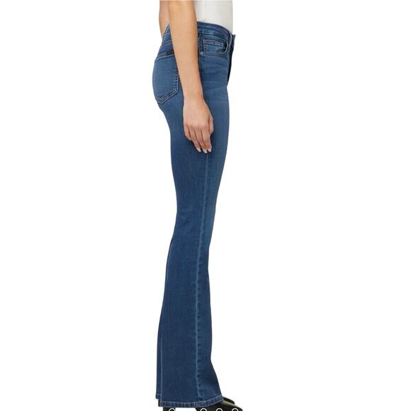 Joe's Jeans Hi Honey Stephaney Med Wash High Rise Curvy Boot Cut Jeans Size 31 - Picture 15 of 15